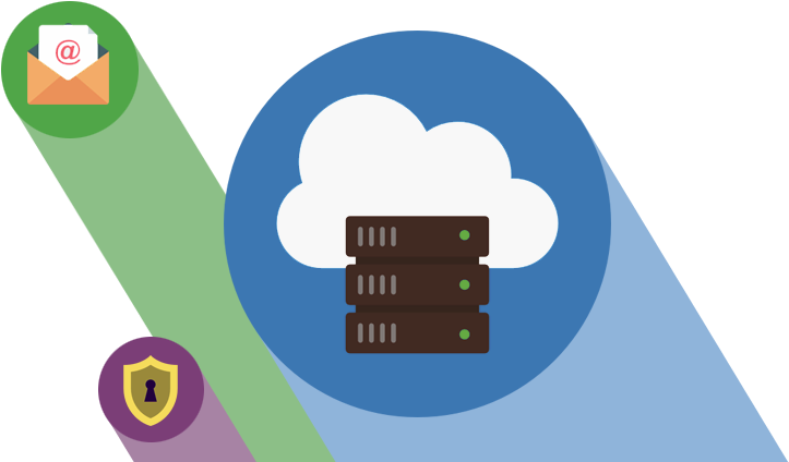 Local Hosting - Illustration (1324x440), Png Download