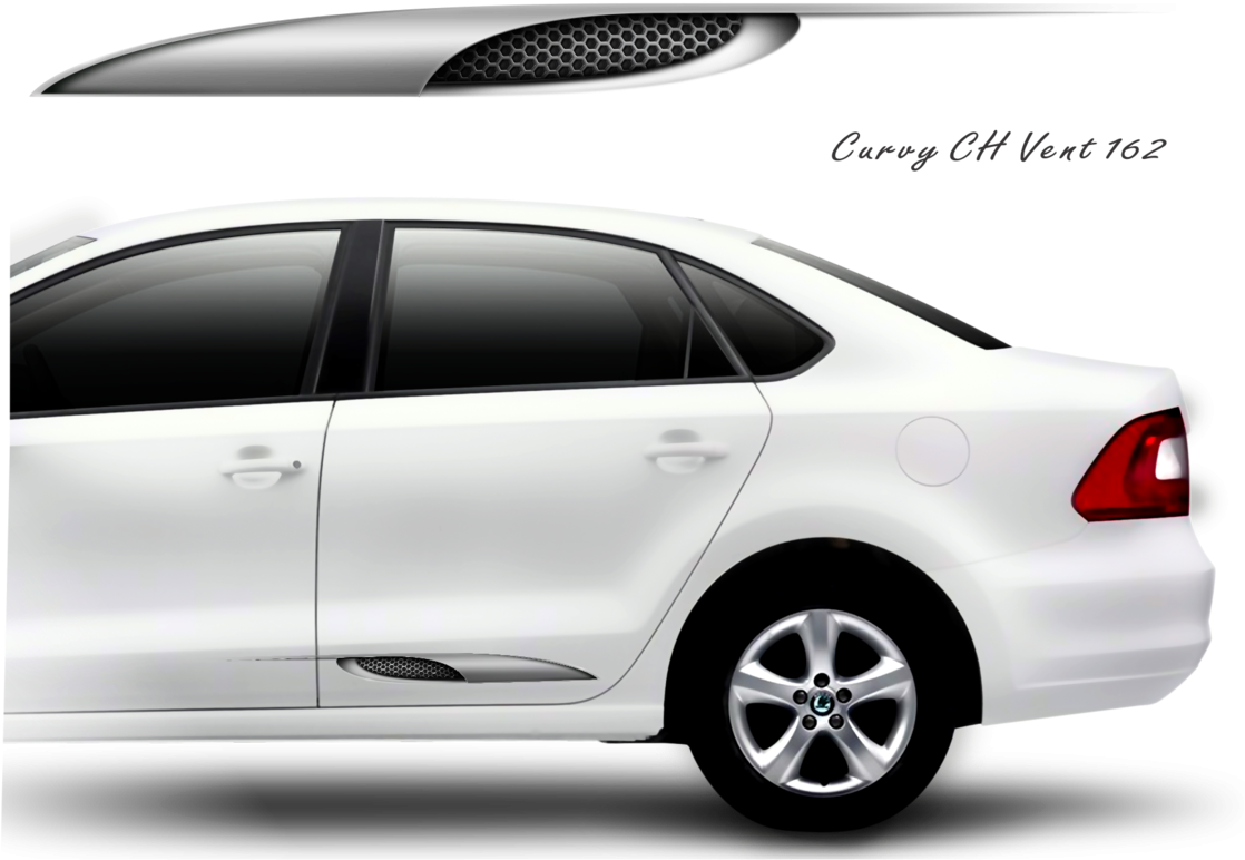 Carvey Ch Vent - Car Side Sticker Design Png (1178x800), Png Download