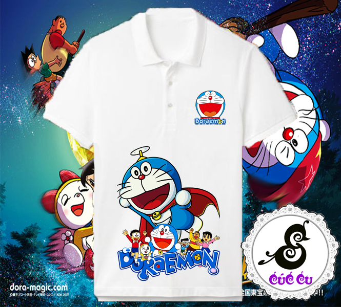 Download Áo Thun Doremon - Doraemon Cartoon Wallpaper Download PNG Image  with No Background 