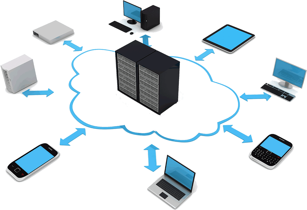 Shared Web Hosting Service - Cloud Computing Png (1024x768), Png Download