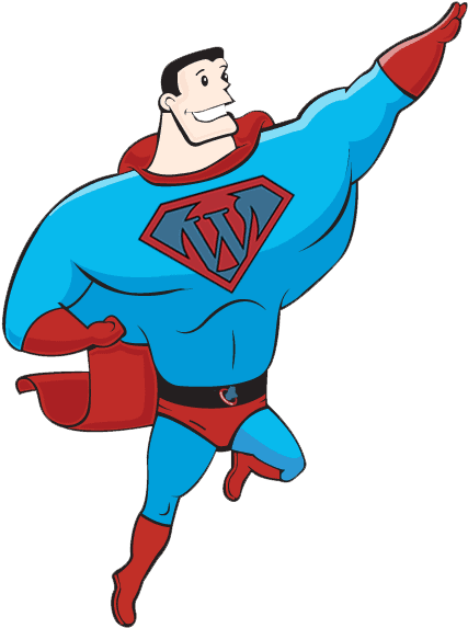 Managed Wordpress Hosting - Superhero Free (600x585), Png Download