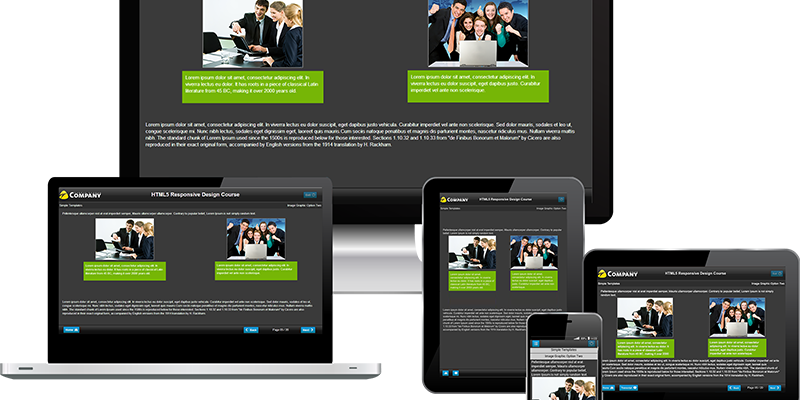 Responsive Design In Elearning Are We Ready Yet - Responsive E Learning (800x400), Png Download