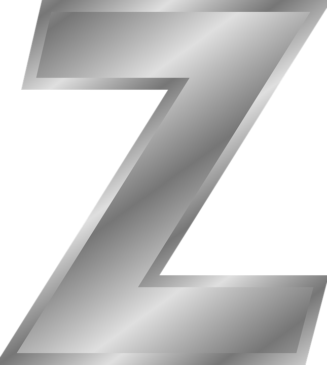 A To Z Alphabets Png Transparent Images - Letter Z (645x720), Png Download