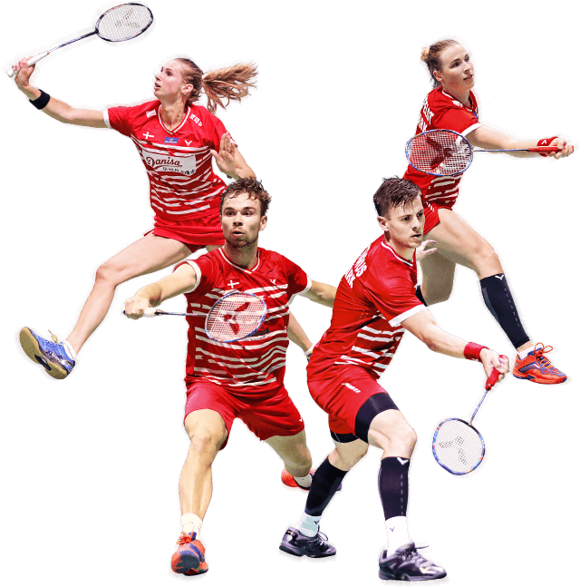 Danish National Team - Racketlon (650x650), Png Download