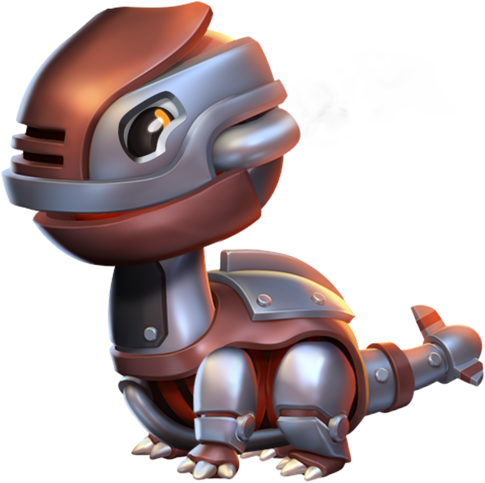 Engine Dragon Baby - Cartoon (968x964), Png Download