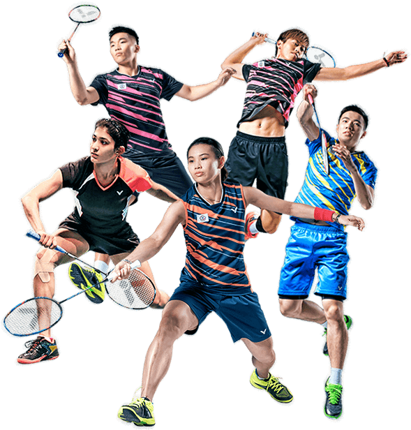 Victor Athlete - Badminton (650x650), Png Download