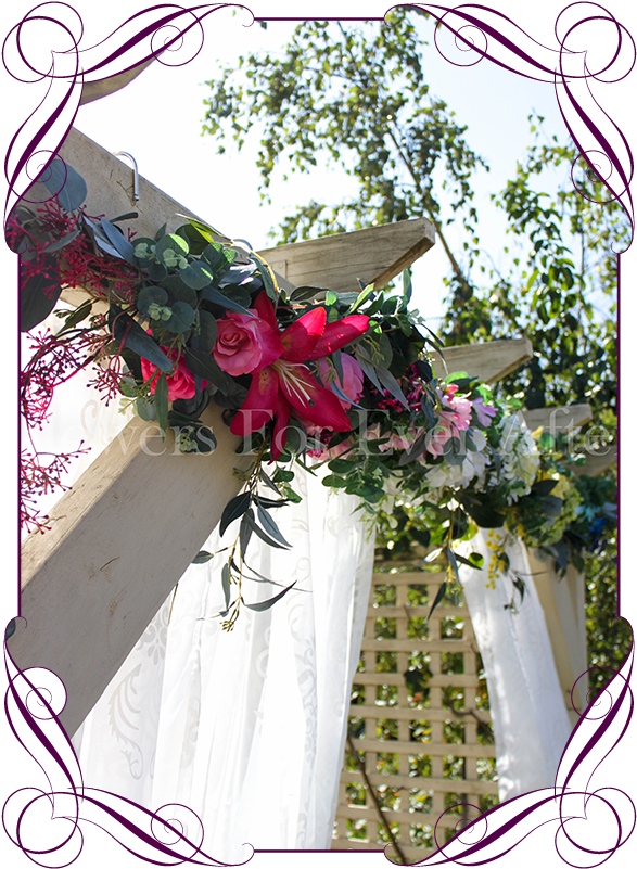 Silk Artificial Rainbow Multicolor Colourful Wedding - Flower Bouquet (608x822), Png Download