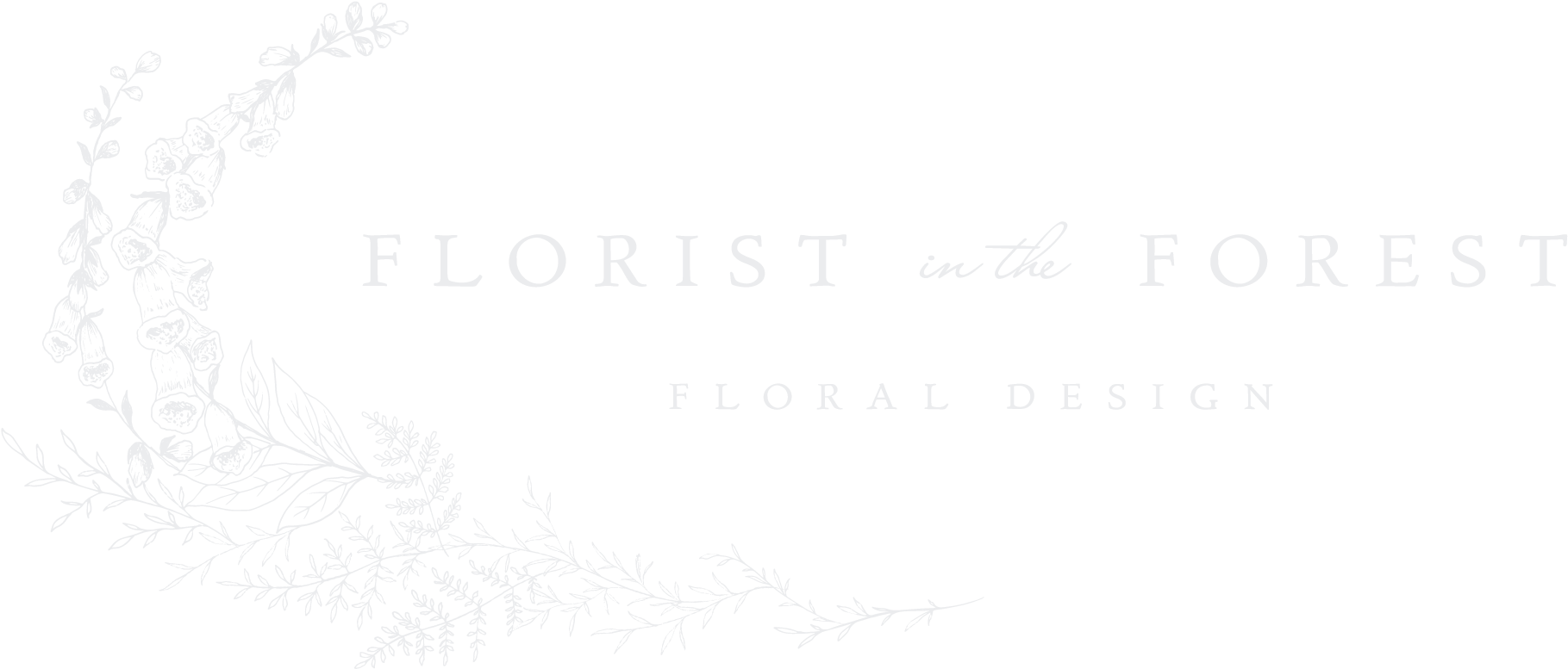 Florist In The Forest - Sketch (1914x817), Png Download