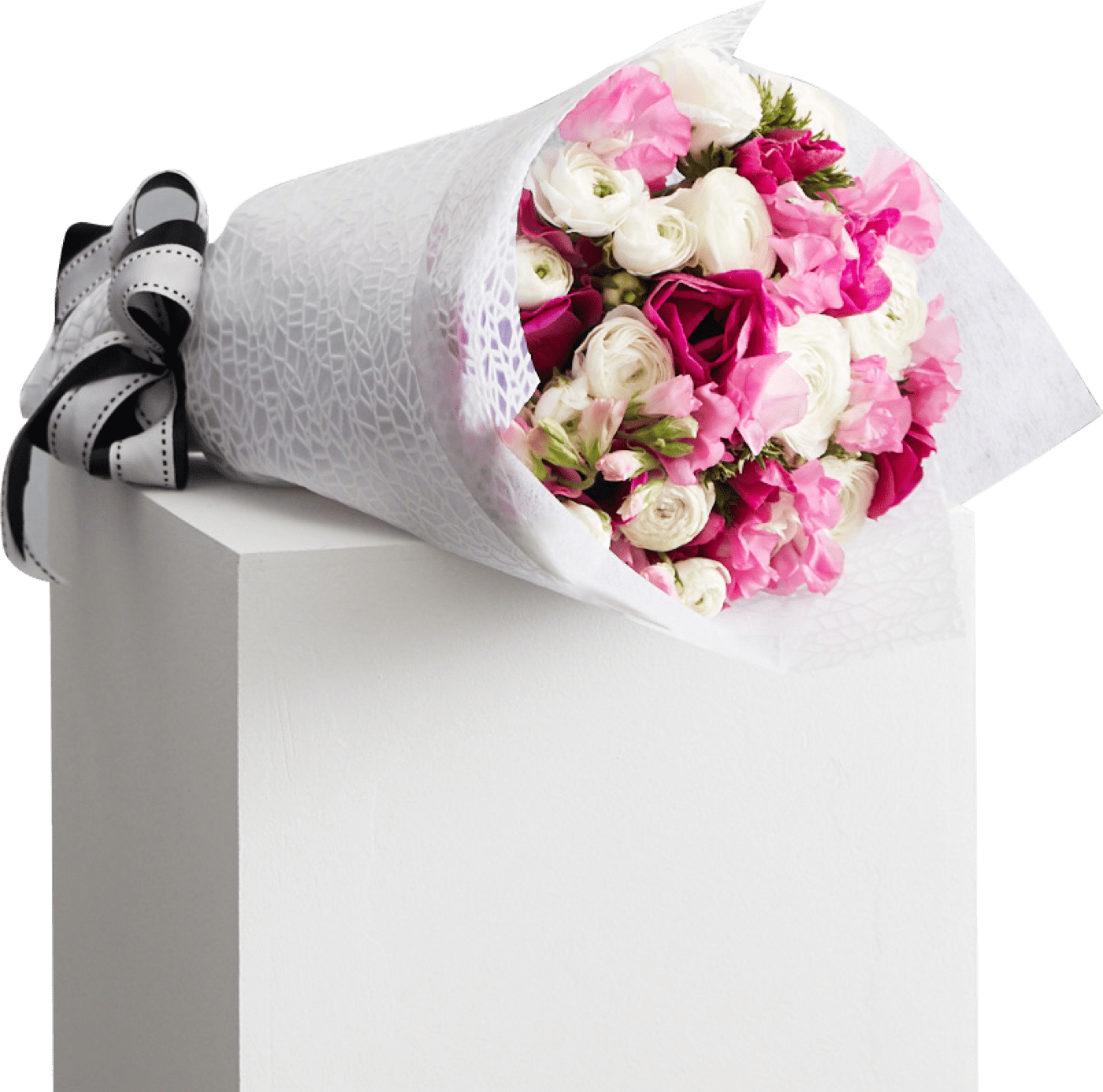 Soft Colours Posy - Bouquet (1400x1386), Png Download