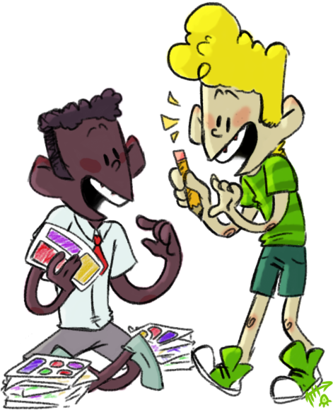 Best Friends Forever Png Forever Tumblr Friends Clipart - Cartoon (480x640), Png Download