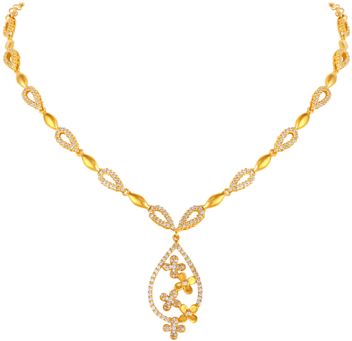 Gold Necklace Designs In 15 Grams - Necklace Designs In Gold In 15 Grams (696x522), Png Download