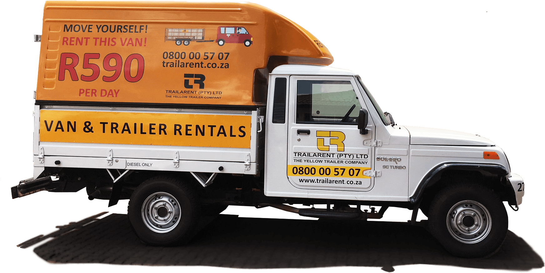 Mahindra Bolero - Pickup Truck (1818x1036), Png Download