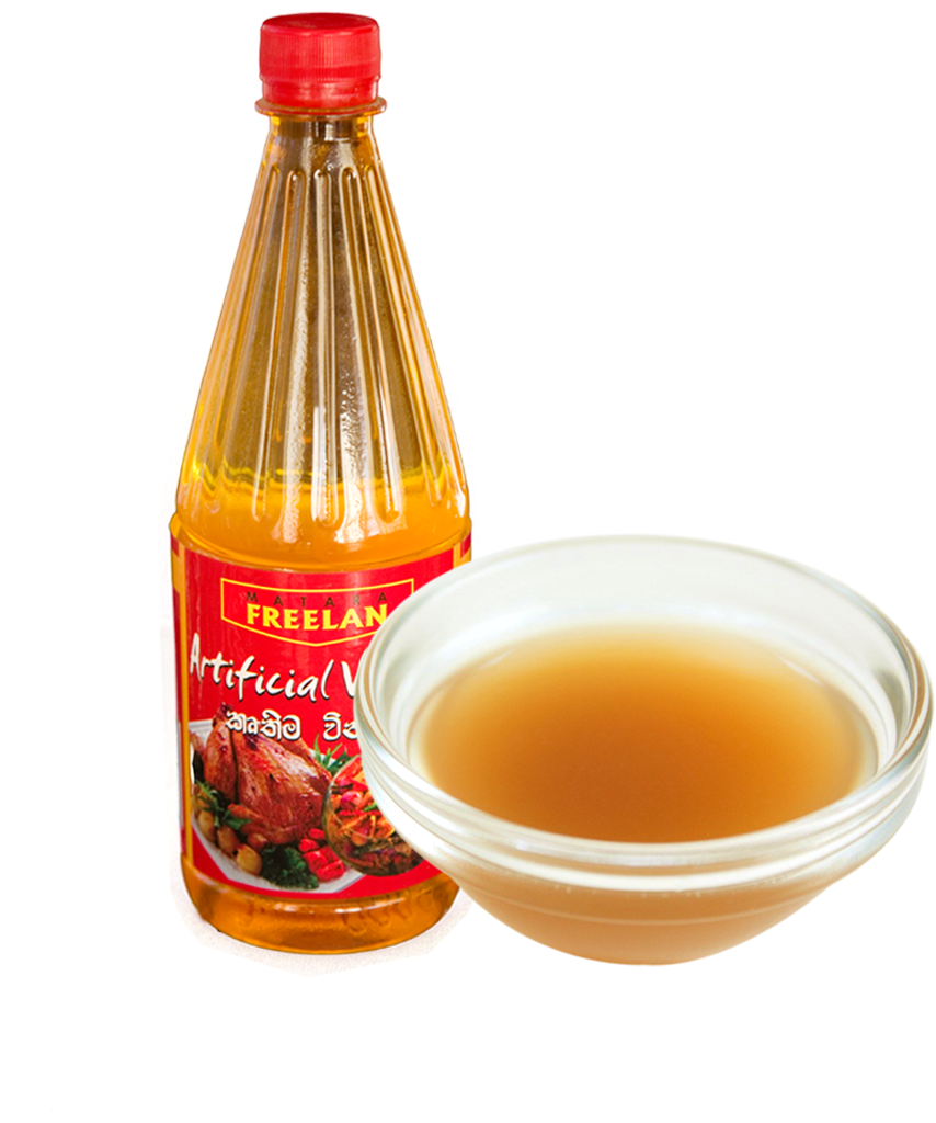 Artificial Vinegar - Glass Bottle (982x1130), Png Download