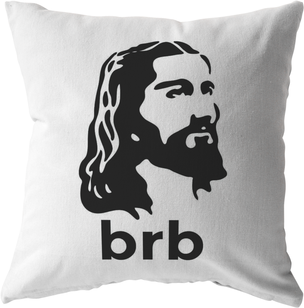 Jesus Brb Sweatshirt (1024x1024), Png Download