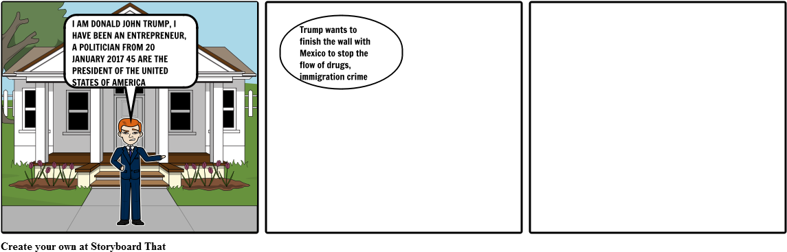 Donal John Trump - House (1164x385), Png Download