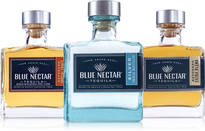 Working Closely With The Blue Nectar Brand Team, We - Blue Nectar Tequila (659x486), Png Download