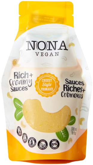 Nona Vegan Cheesy-style Sauce - Sauce (517x737), Png Download
