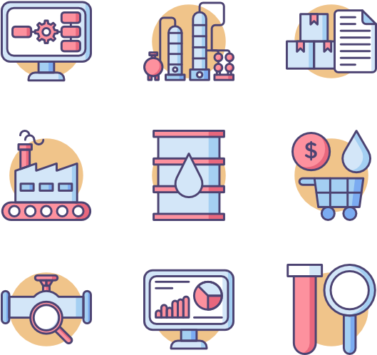 Oil And Gas (600x564), Png Download