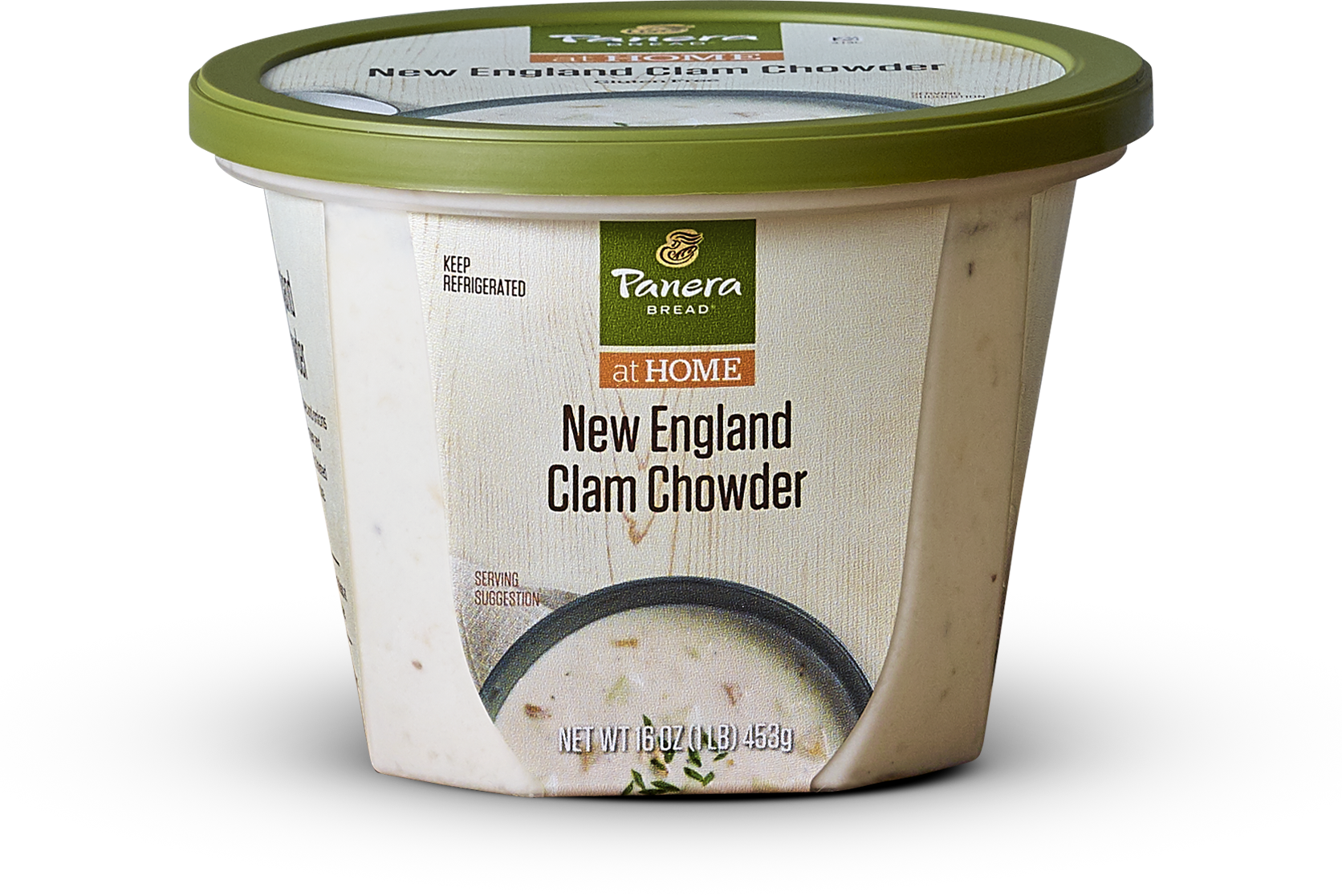 New England Clam Chowder - Panera Bread (1672x1116), Png Download
