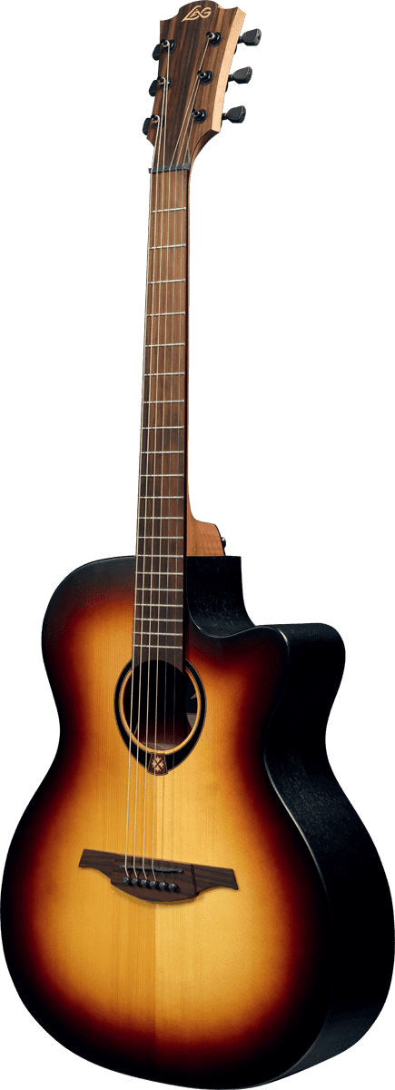 Lâg Tramontane 70 T70ace-brb - Fender 0930307032 Sa 105ce Dreadnought Cutaway Electric (435x1200), Png Download