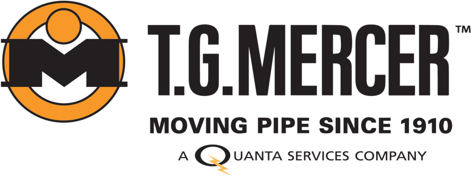 Mercer Is An Expert In Pipe Unloading, Pipe Handling - Circle (1000x377), Png Download