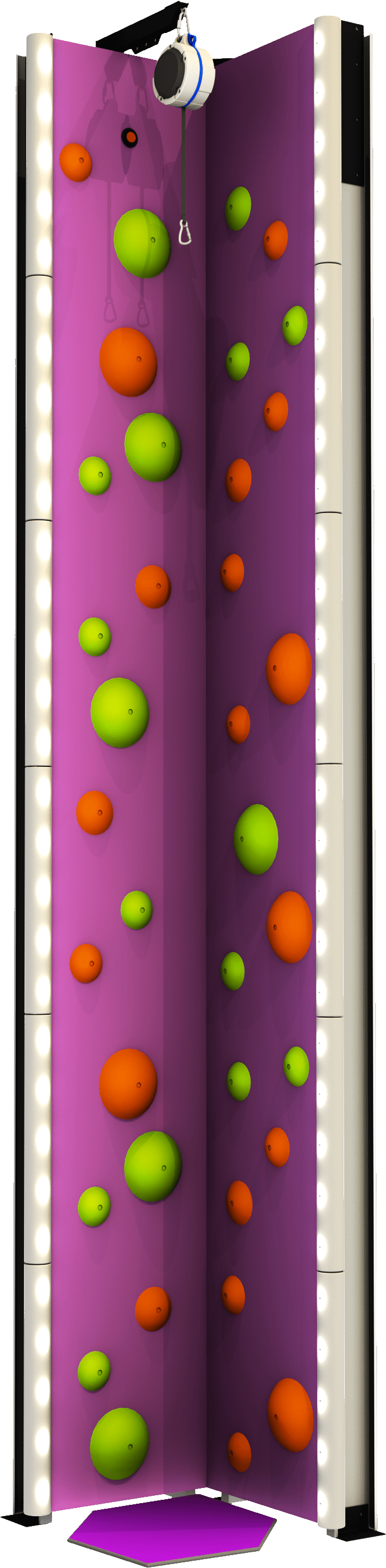 Cornered With Lights - Cylinder (1236x2961), Png Download