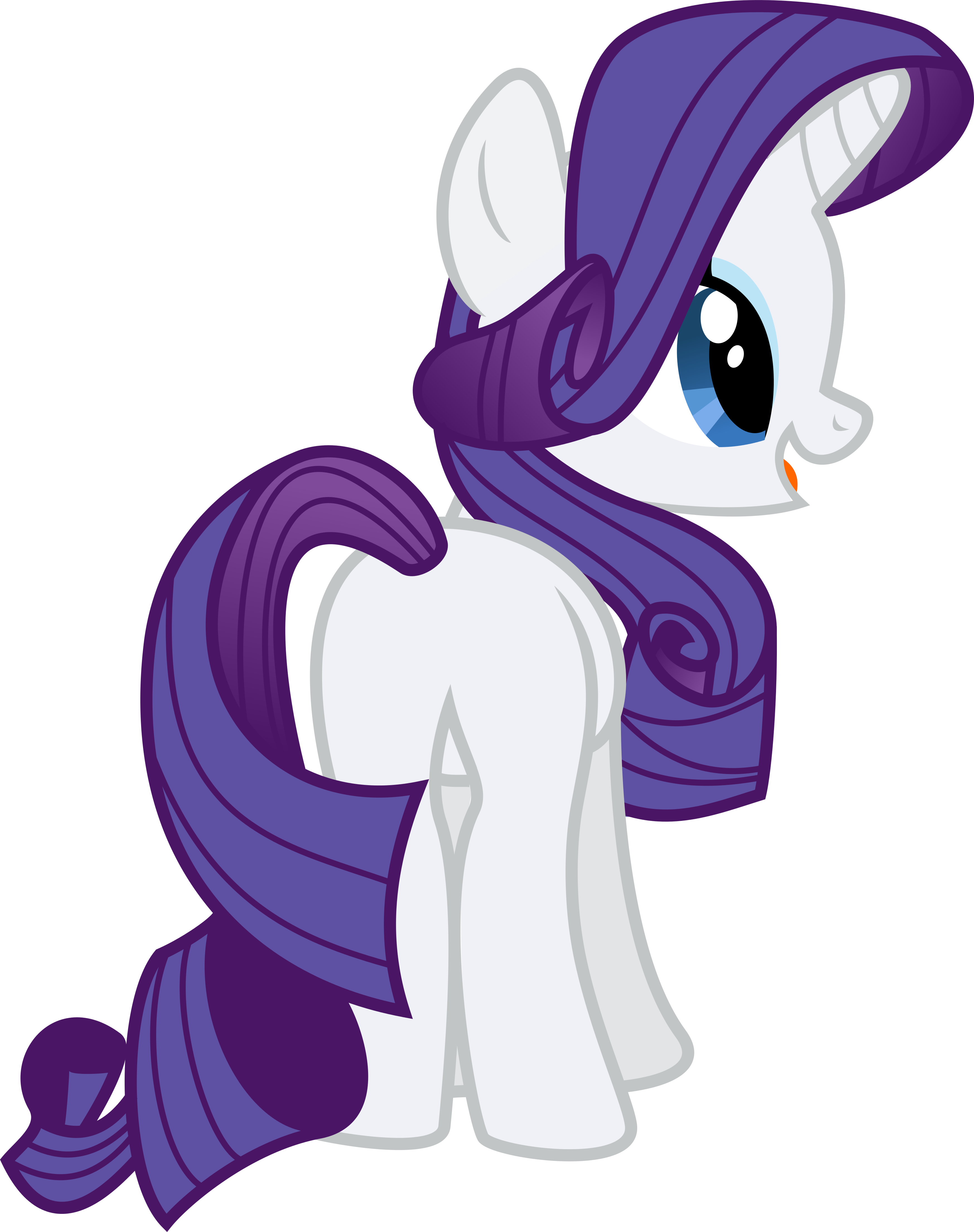 Absurd Res Artist Transparent Background - Mlp Eg Rarity Plot (3493x4417), Png Download