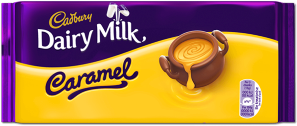 Dairy Milk Cadbury Caramel (600x600), Png Download