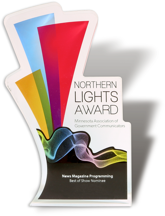 A Northern Lights Award Trophy - Flyer (600x709), Png Download