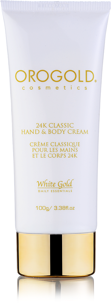 Orogold White Gold 24k Classic Hand And Body Cream - Charlotte's Web Cbd Cream (800x1120), Png Download