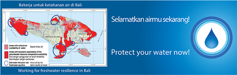 Bali Water Protection 'save Bali Water' - Graphic Design (800x556), Png Download