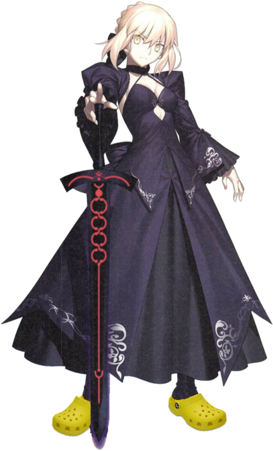 Saber Alter Says Followed - Saber Alter (894x894), Png Download