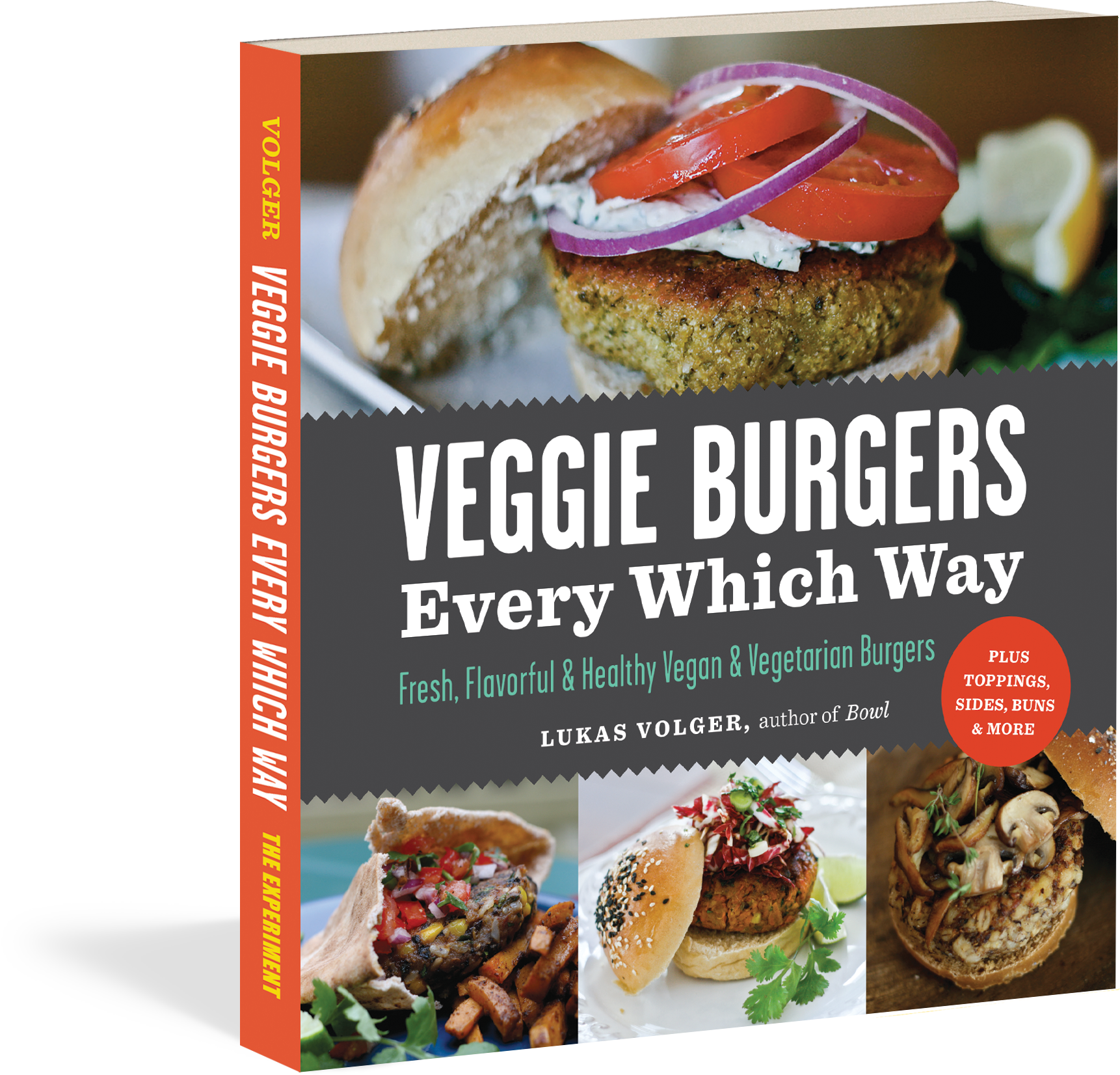 Veg Burger Book (1800x1800), Png Download