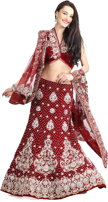 Lehenga Designs Png (500x688), Png Download