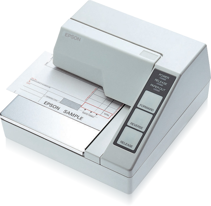 Quick Links - Epson Tm U295 (721x704), Png Download