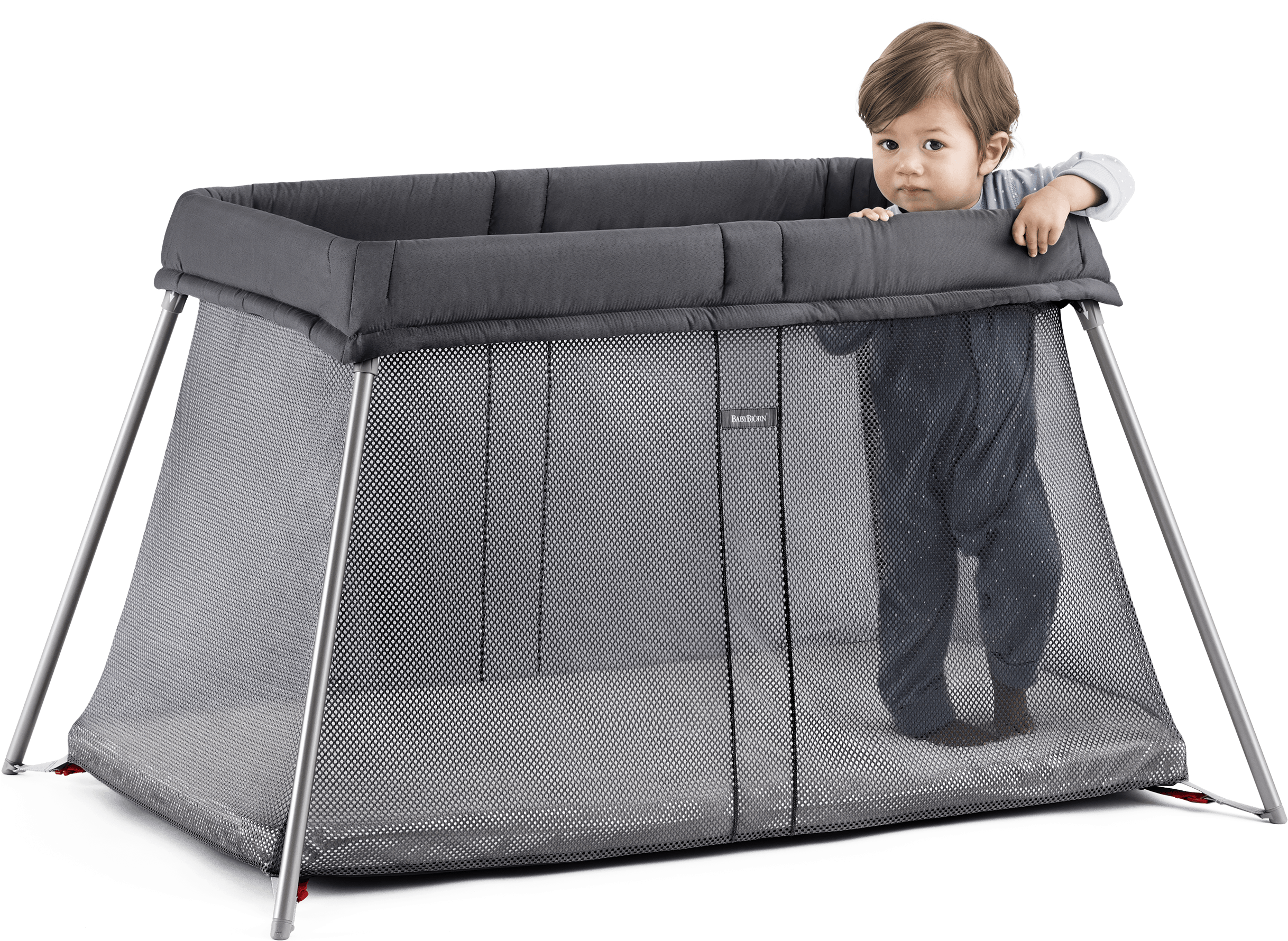 Travel Cot Easy Go - Baby Bjorn Travel Cot (2676x1992), Png Download