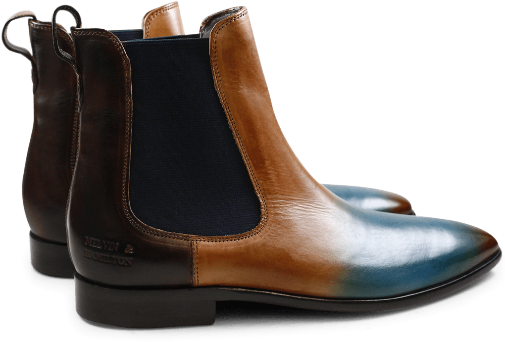 Ankle Boots Emma Tm/8 Crust Shade Orange Bluette Tan - Chelsea Boot (1024x1024), Png Download