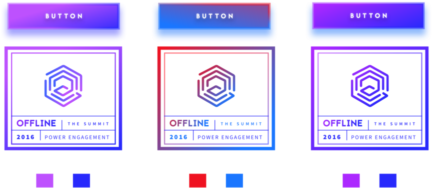 Offline Buttons - Symmetry (1000x450), Png Download