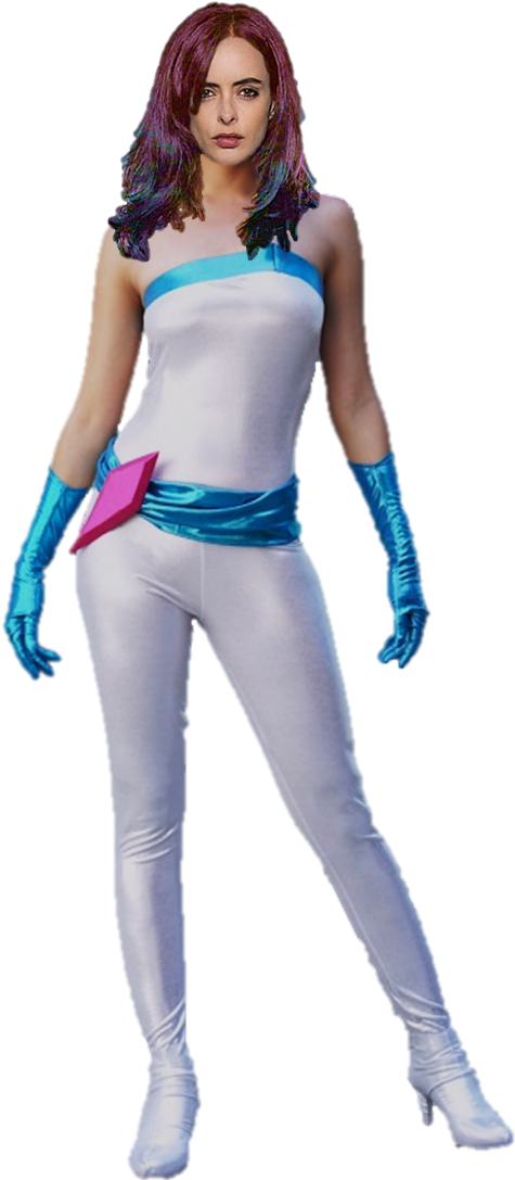 Jessica Jones Png - Jessica Jones Costume Comic (530x1097), Png Download