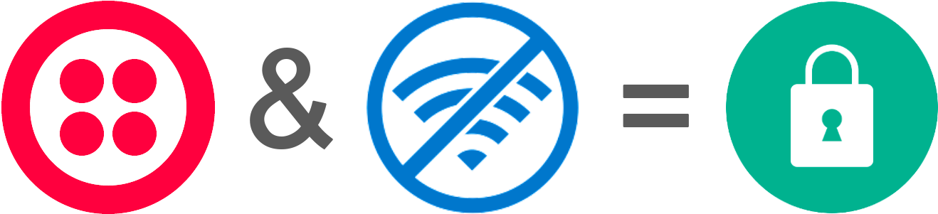 Twilio Authenticator Sdk Now Supports Offline Authentication - Circle (1451x490), Png Download