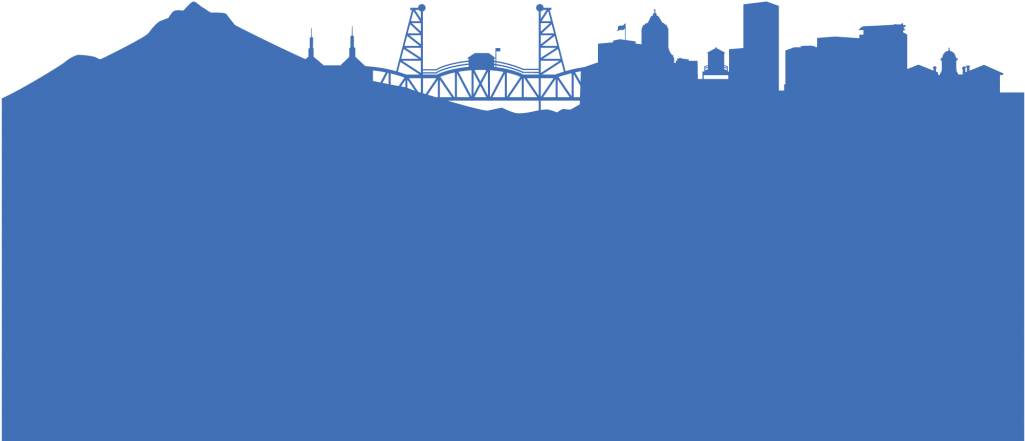 Portland, Or - Skyline (1024x682), Png Download