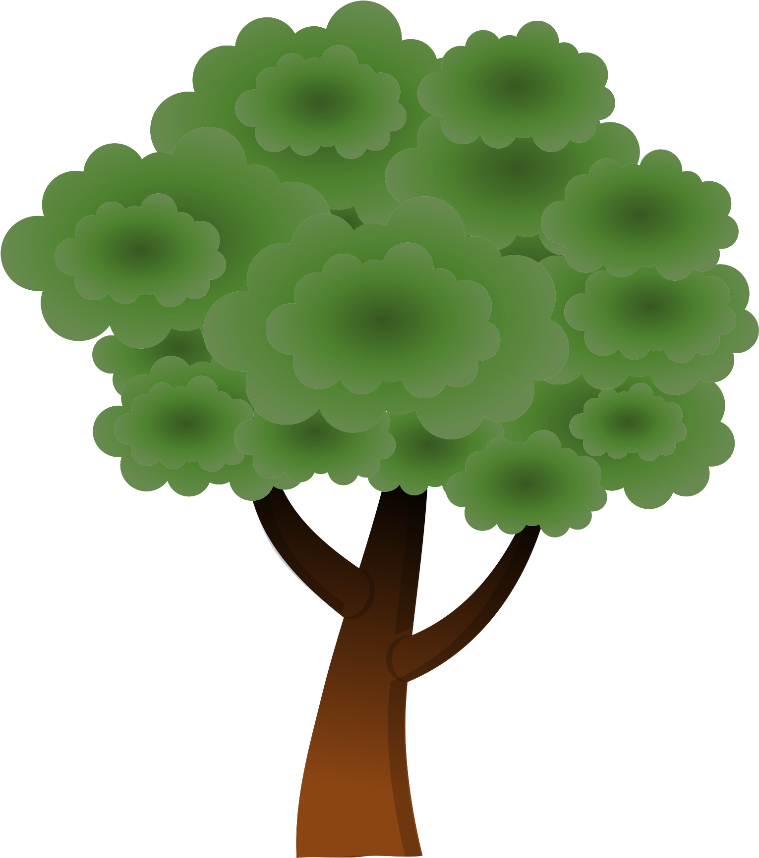 A Simple Icons Png - Sustainable Tree (1697x2400), Png Download