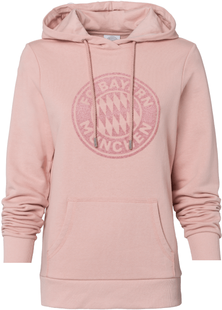 Womens Hoodie Glitter Logo Rosé - Hoodie (660x660), Png Download