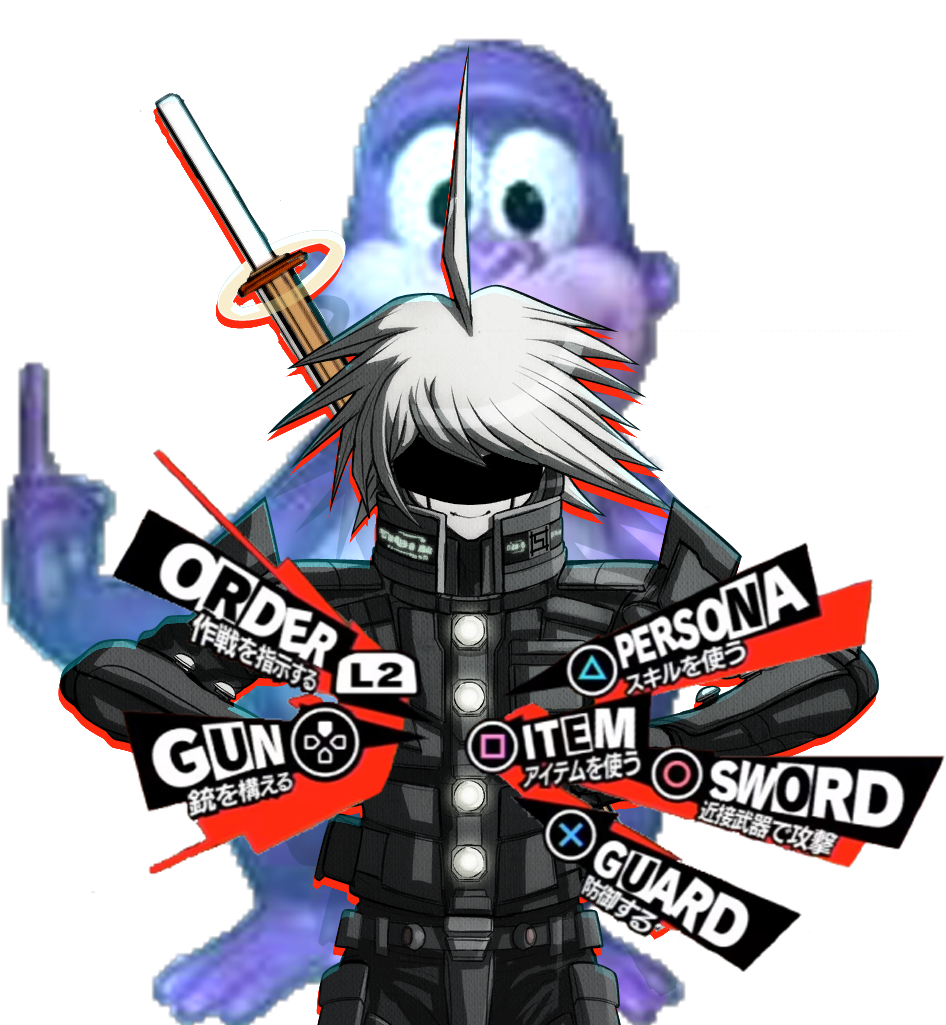 Persona Look Out Though - Graphic Design (1024x1024), Png Download