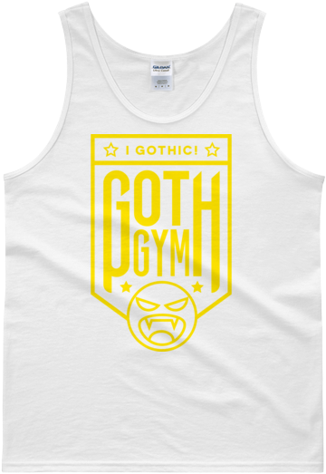 Goth-gym - Top (600x600), Png Download