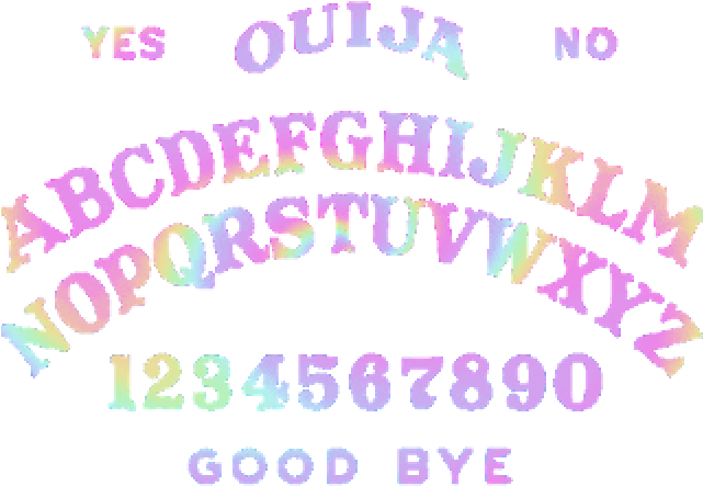 Ouija Board Clipart Pastel Goth - Ouija Board (640x480), Png Download