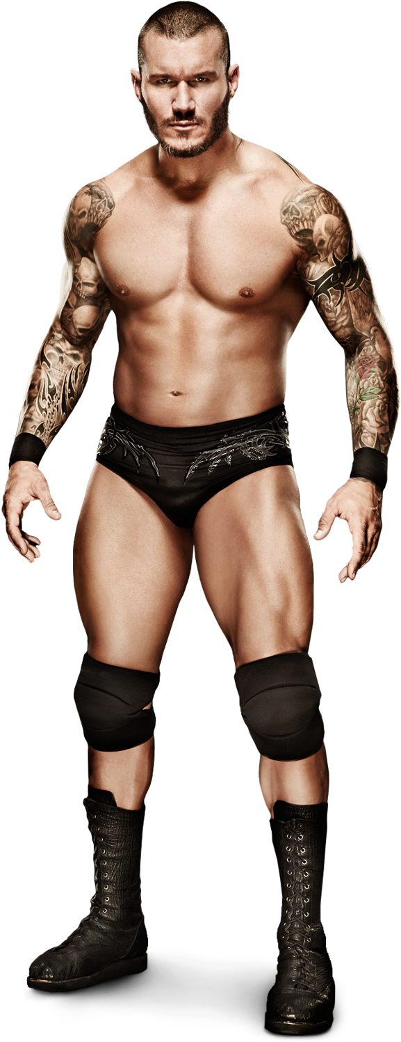 Post By Slappy On Aug 29, 2013 At - Randy Orton Full Body (680x1548), Png Download