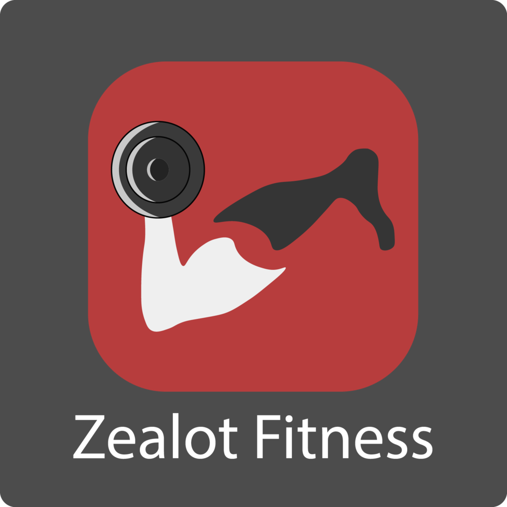 Zealot Fitness Icon - Illustration (1000x1000), Png Download
