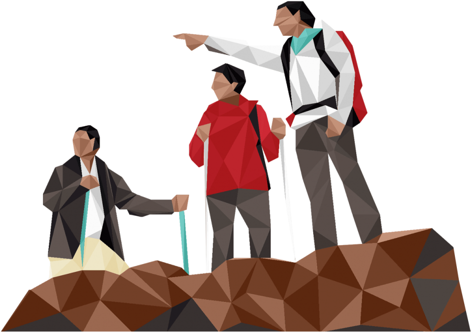 Hiking Guide Is A Good Idea - Illustration (1400x788), Png Download