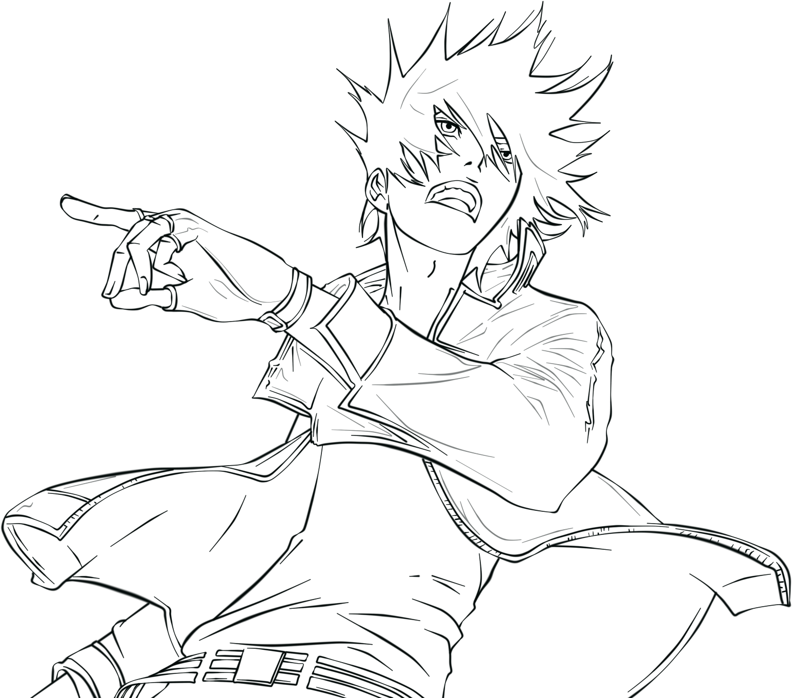Hd Wallpapers Andy Sixx Coloring Pages - Line Art (1780x1382), Png Download